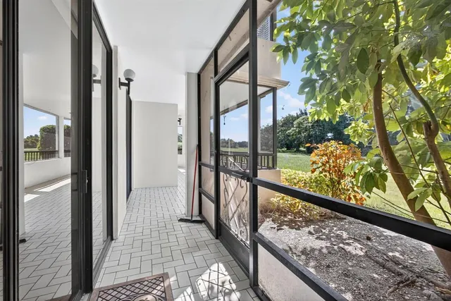 a front view of a building