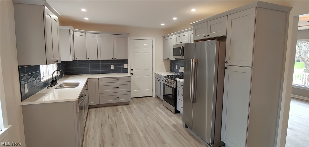 3448 Austinburg Road Ashtabula, OH 44004 - Photo 5 of 25 New cabinets, new Quartz counters, new SS appliances, new dimensional backsplash