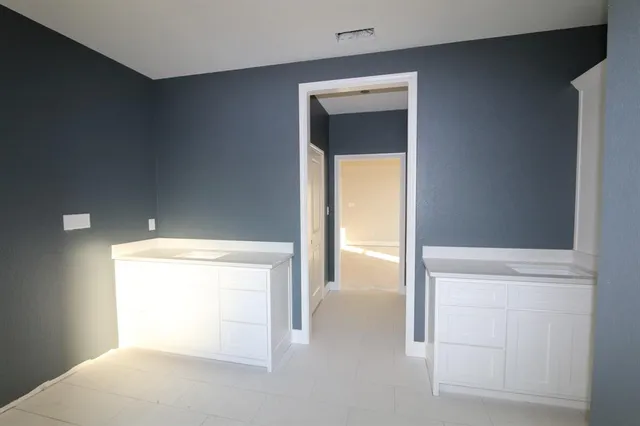 a view of empty room