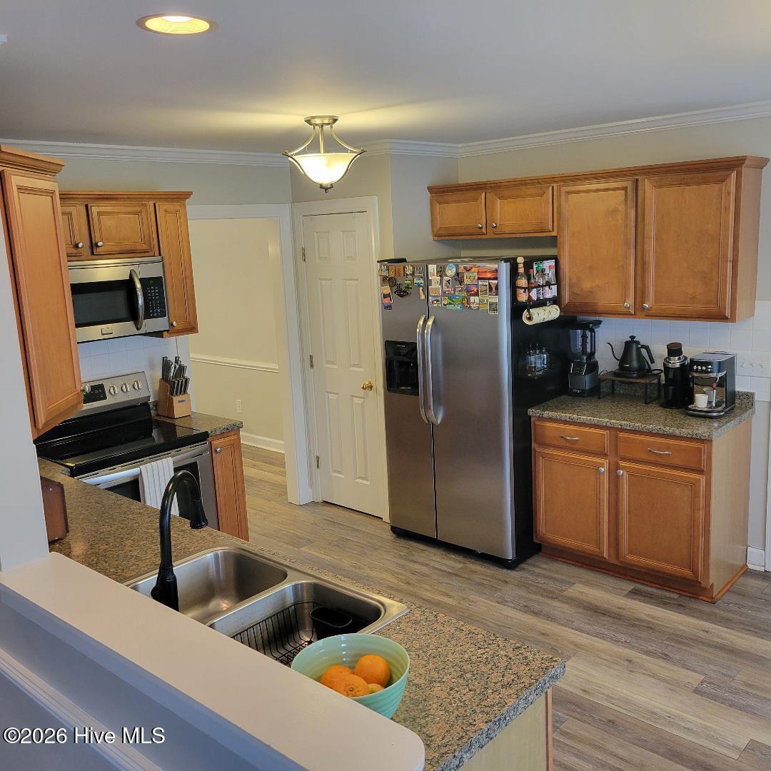 451 Tucker Road Grimesland, NC 27837 - Photo 6 of 26 451 kitchen fridge