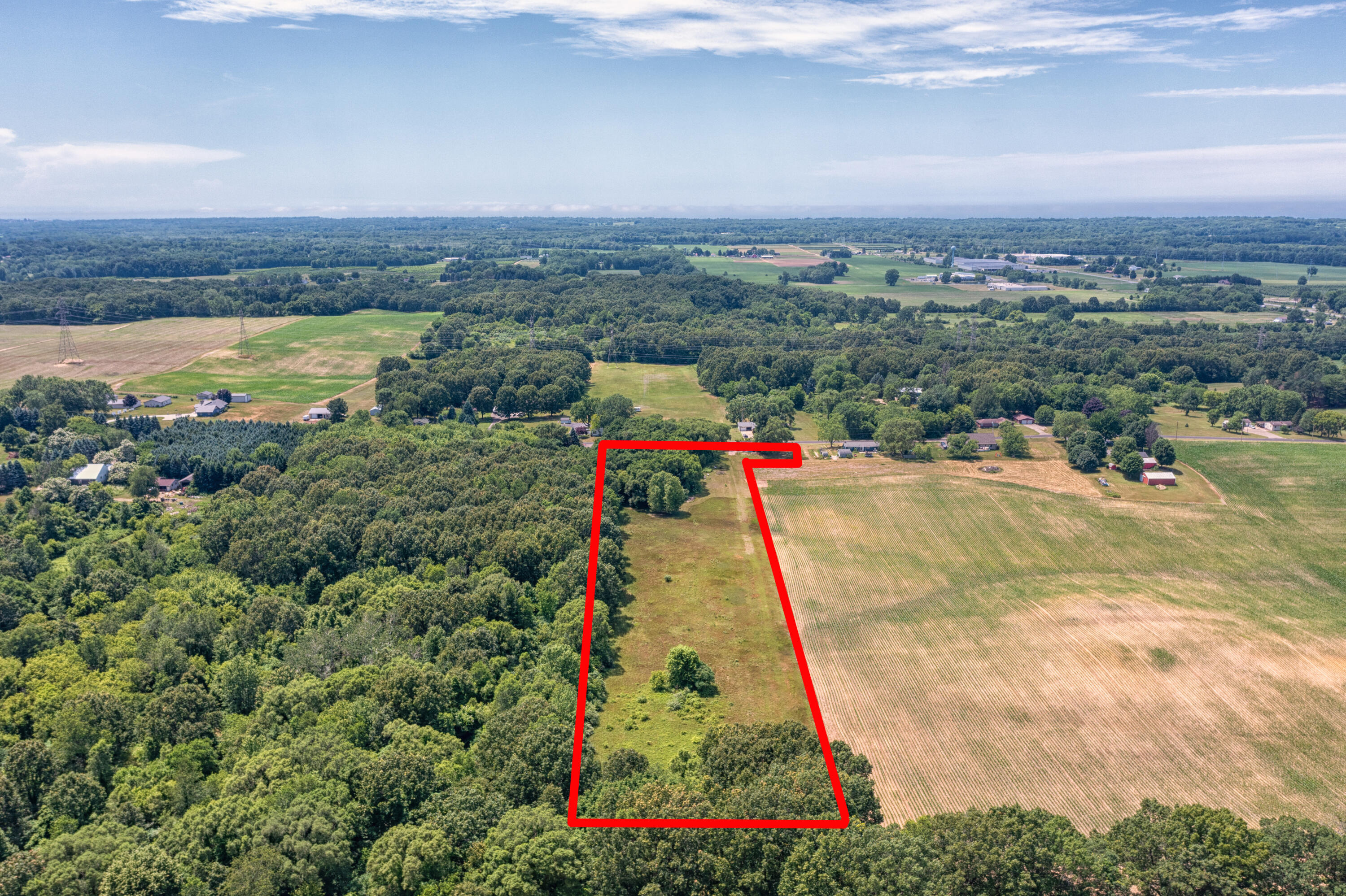 3707 Boyer Road Coloma, MI 49038 - Photo 10 of 32 Boyer_3707_Aerial-7_Boundaries
