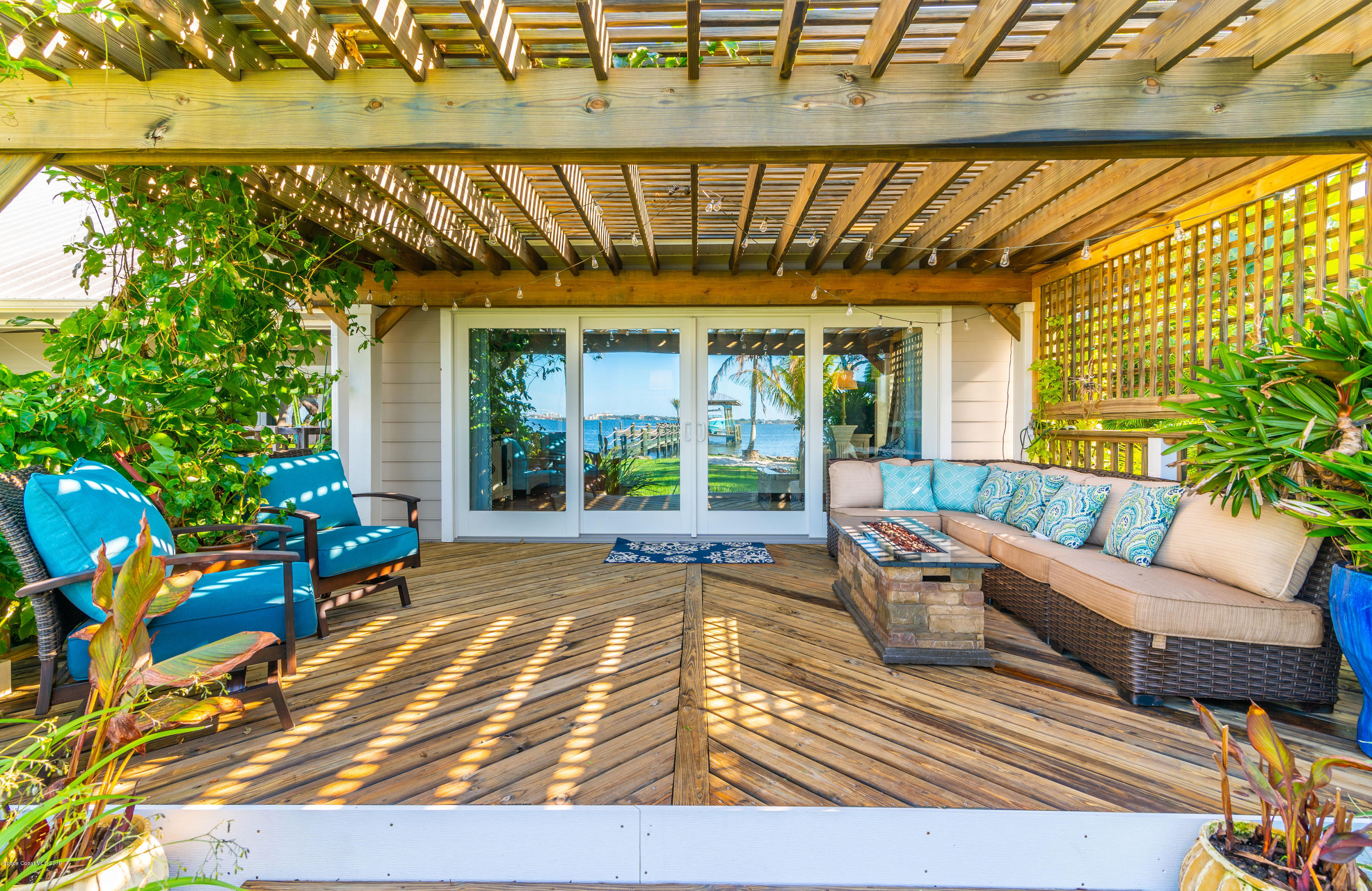 800 South Riverside Drive Indialantic, FL 32903 - Photo 16 of 54 Pergola Deck off Master BR
