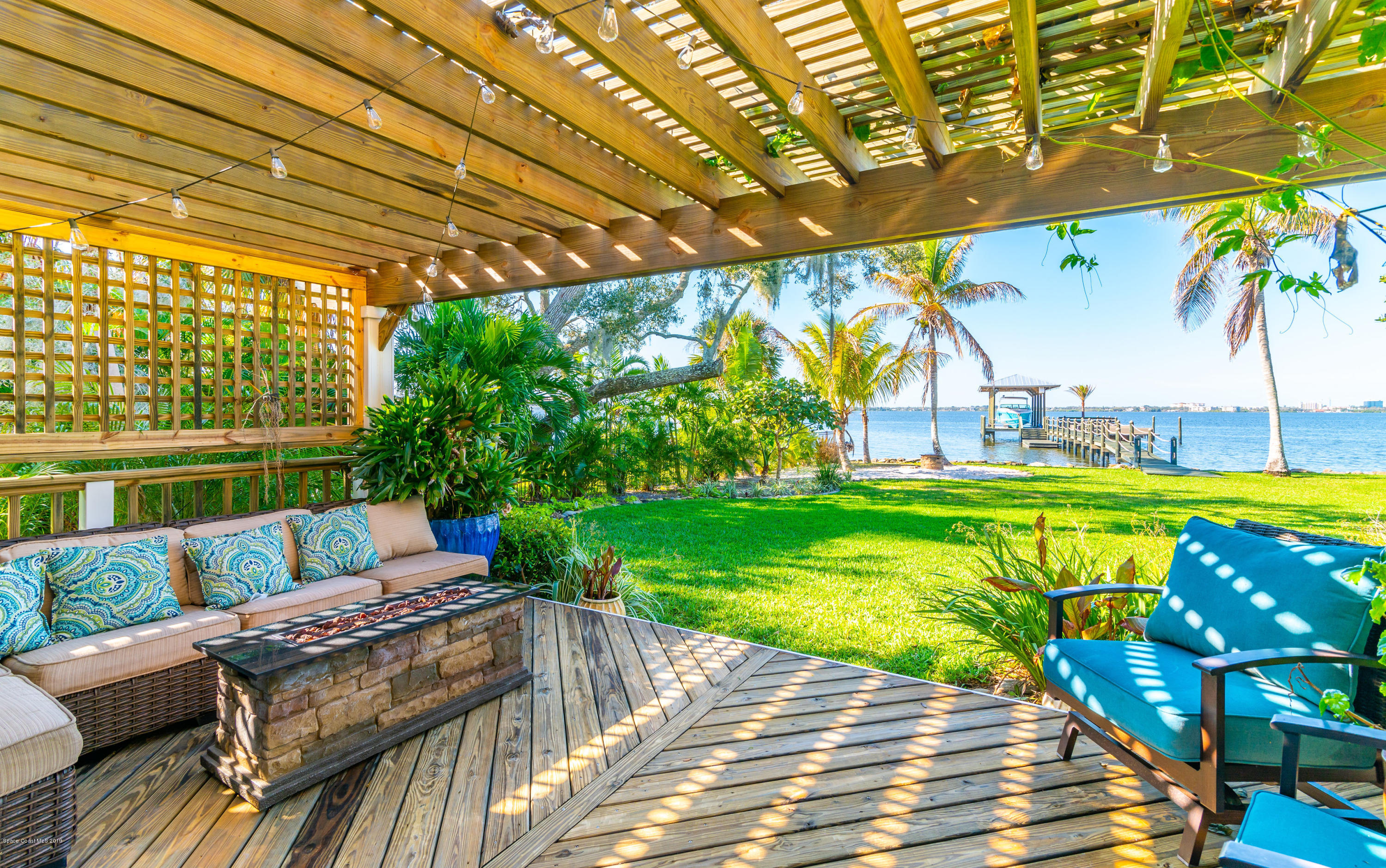 800 South Riverside Drive Indialantic, FL 32903 - Photo 4 of 54 Pergola Deck