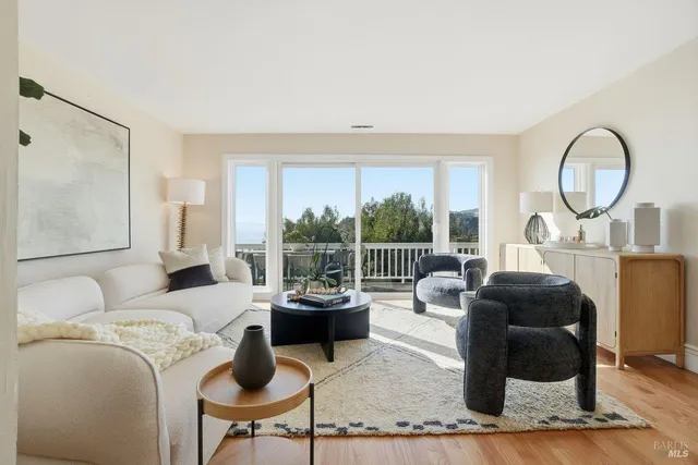a view of a house with a balcony