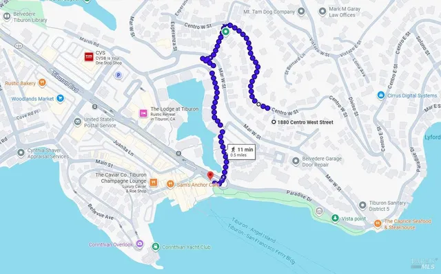 $1,850,000 | 1880-1882 Centro W Street, Tiburon, CA 94920