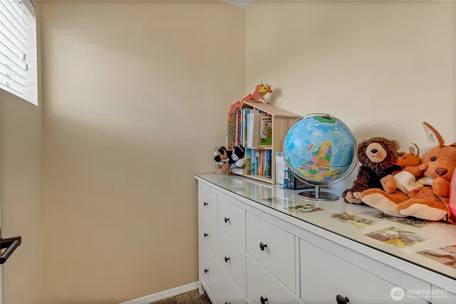 a view of dining room and wooden floor