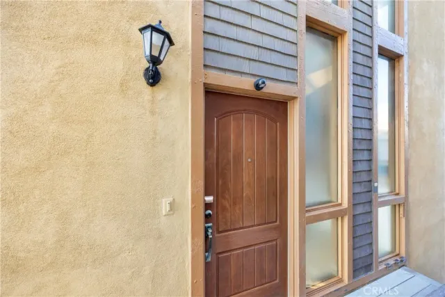 a view of an entryway