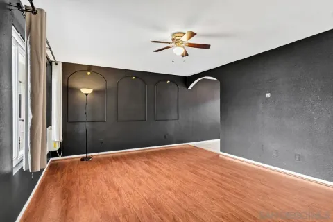 a view of empty room