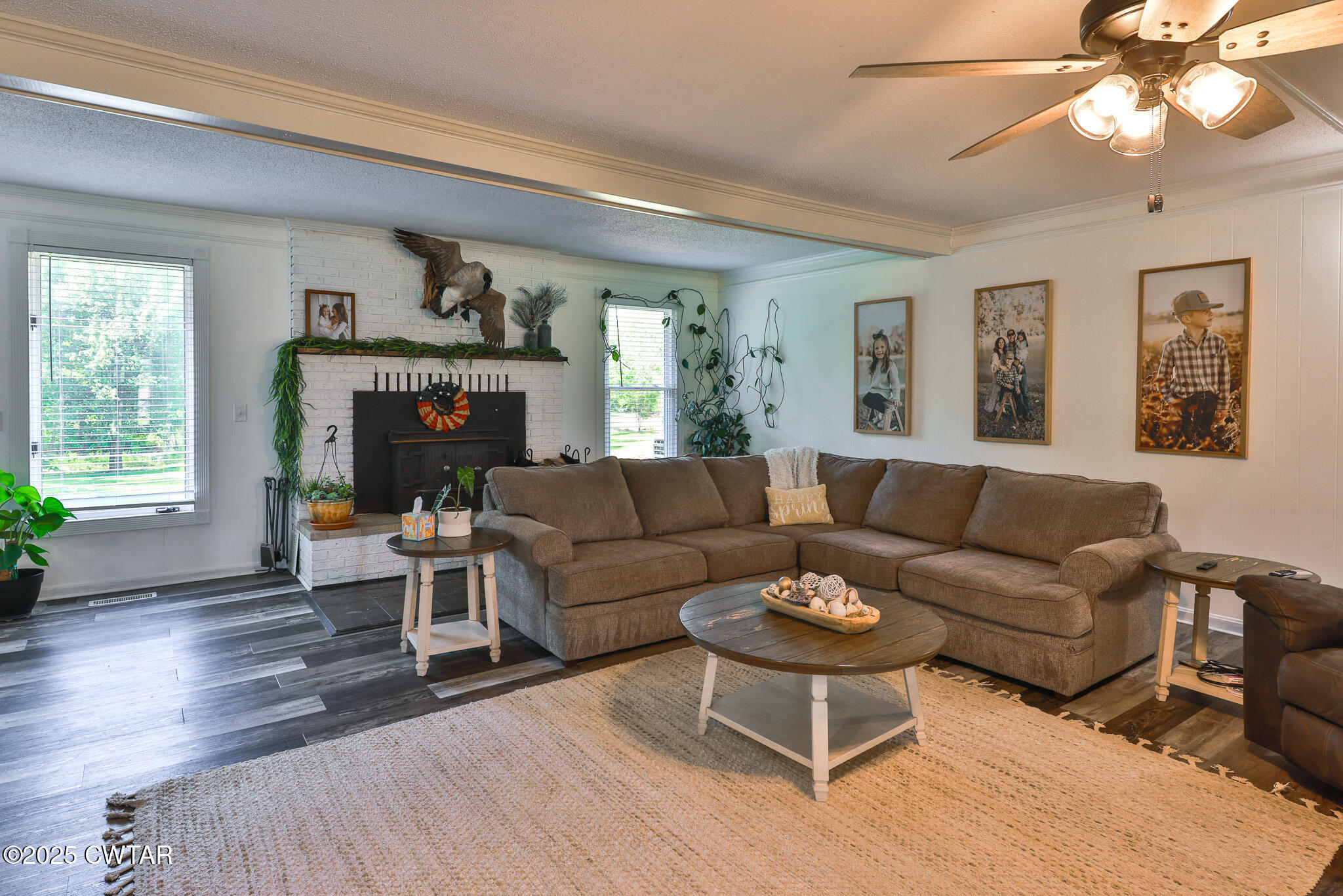 1968 Ralston Road Martin, TN 38237 - Photo 8 of 54 a living room with furniture a fireplace and a window
