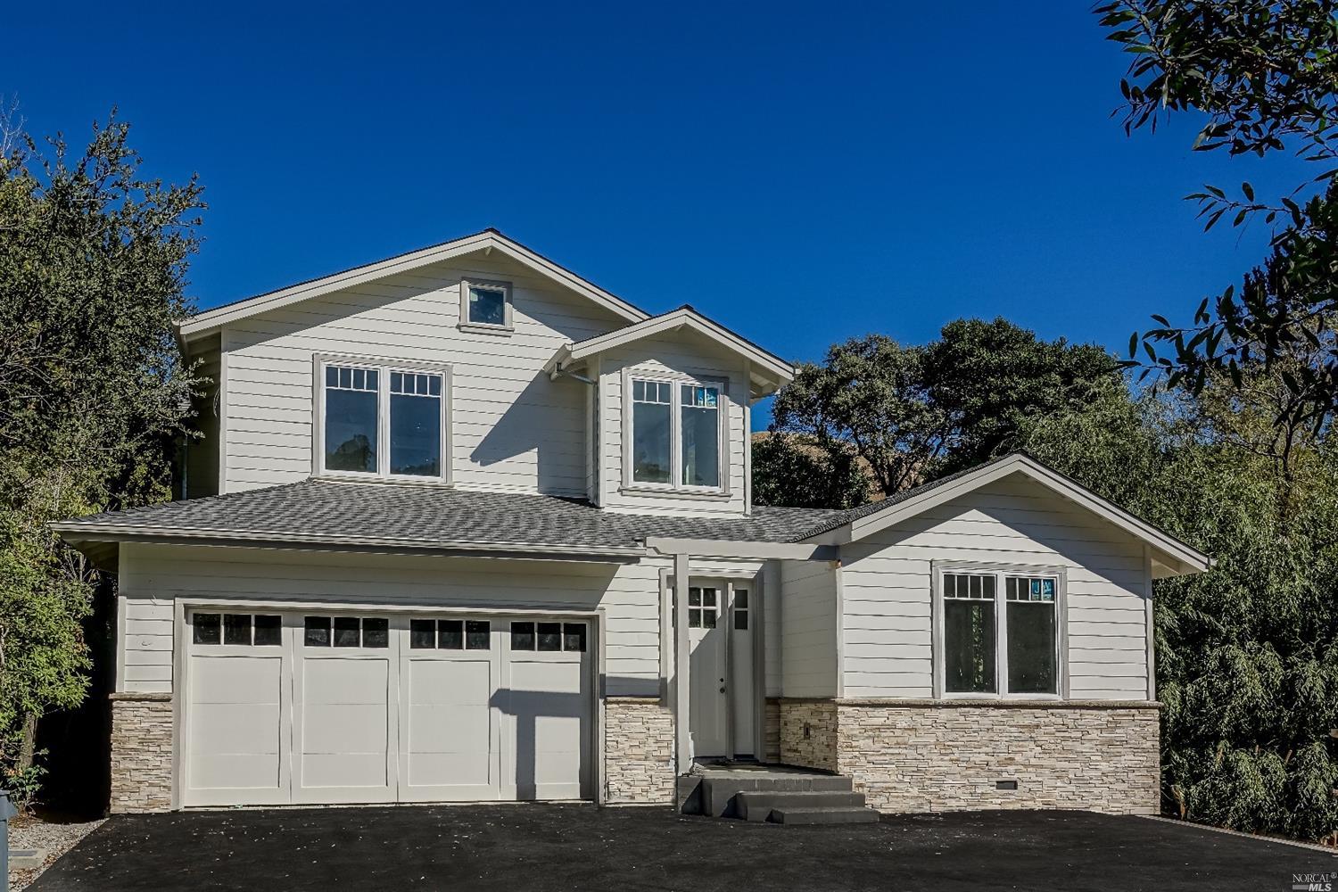 2464 Fifth Avenue San Rafael, CA 94901 - Photo 1 of 1 Perfectly sited at the end of a long, private driveway, this Beautiful New Home is surrounded by privacy and nature--the sumptuous master suite has two walls of windows that overlook a park-like lot with rolling, open space views...