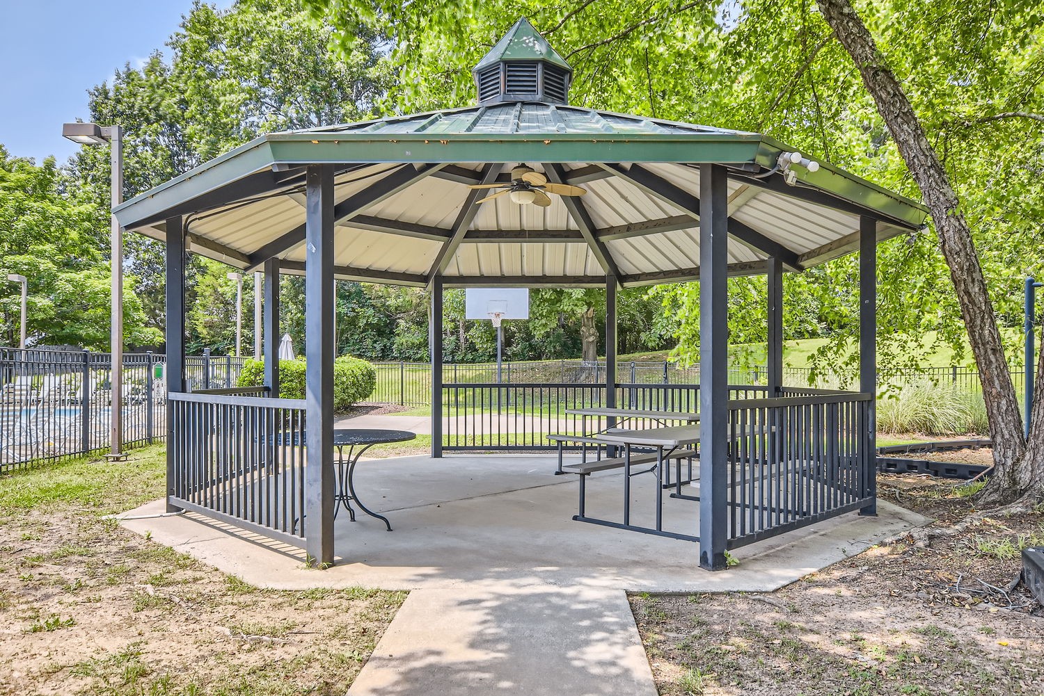 5244 Beech Ridge Road Nashville, TN 37221 - Photo 29 of 31 a view of a deck with a table and chairs