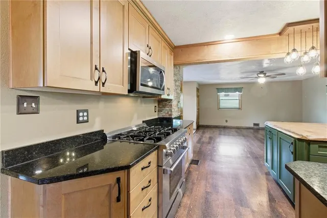 a close view of stove top oven