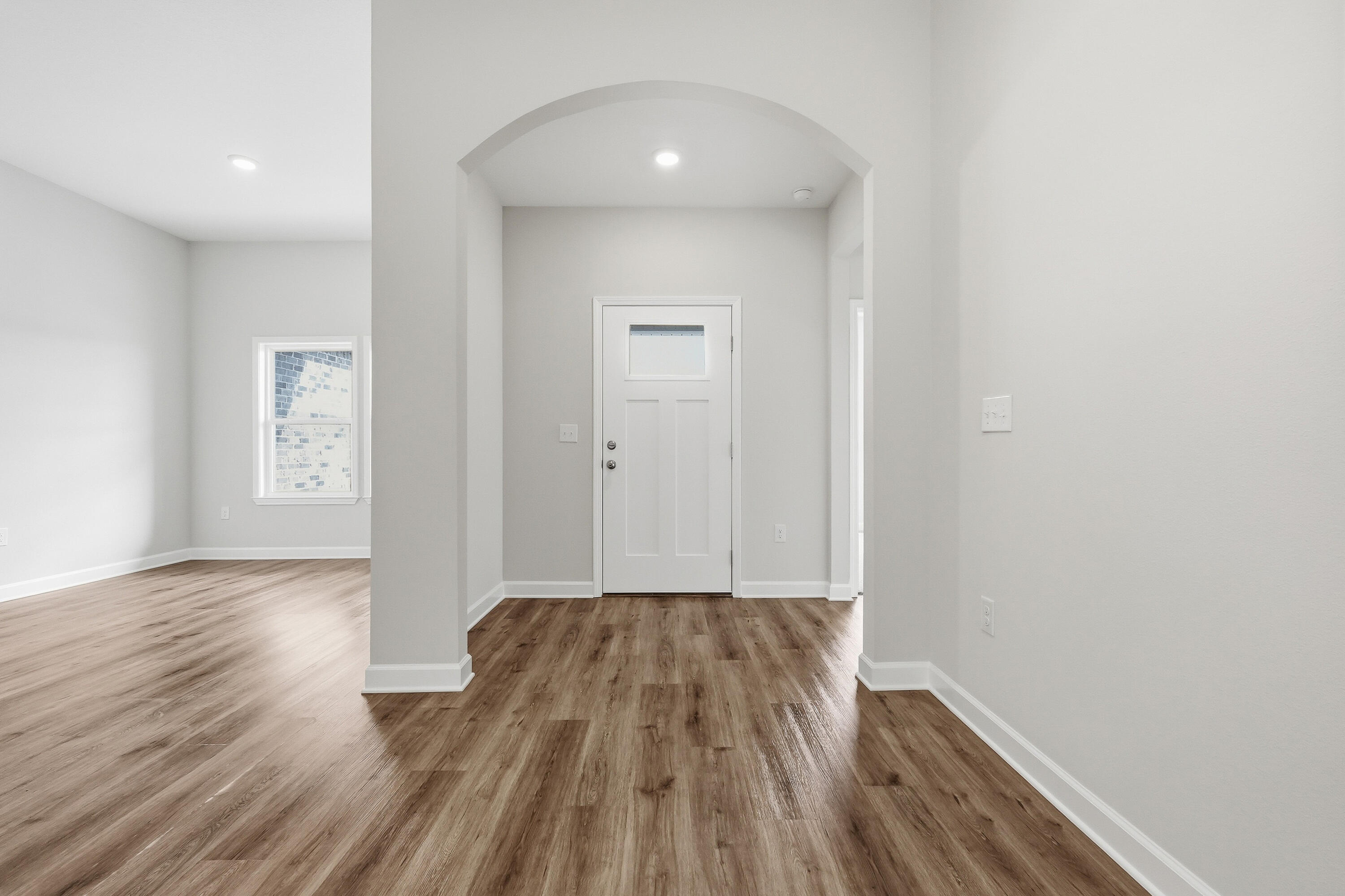 6105 Mildreds Way Crestview, FL 32539 - Photo 2 of 28 a view of hallway with wooden floor
