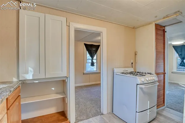 a view of empty room