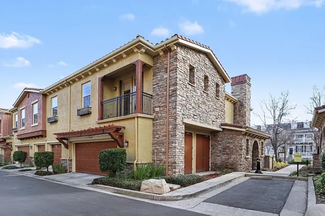 a front view of a building