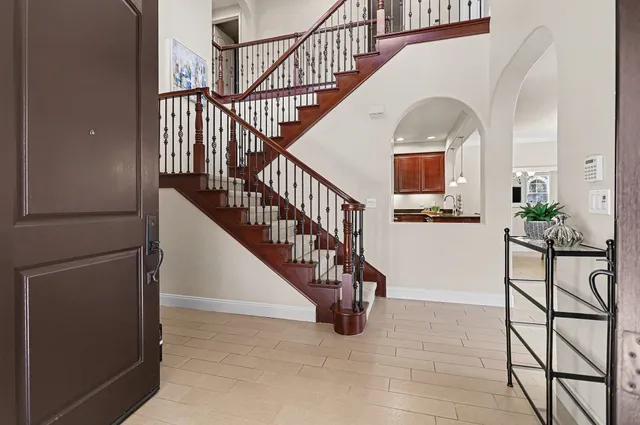 a view of entryway and hall