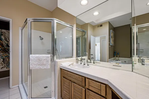 a view of a corridor