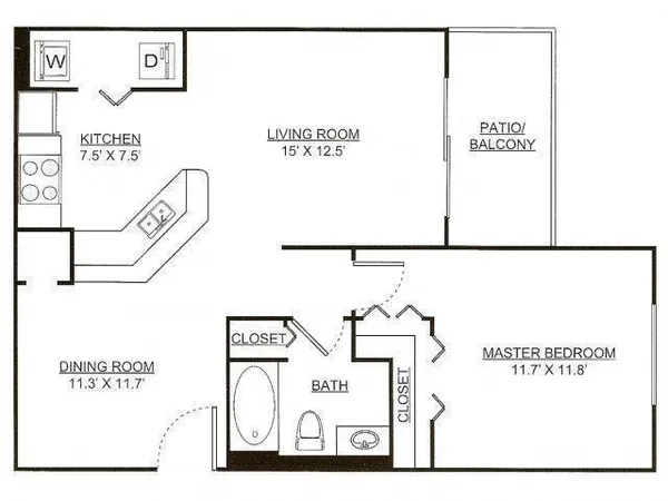 $1,675 | 3818 Northwest Adriatic Lane, Unit 1308, Jensen Beach, FL 34957