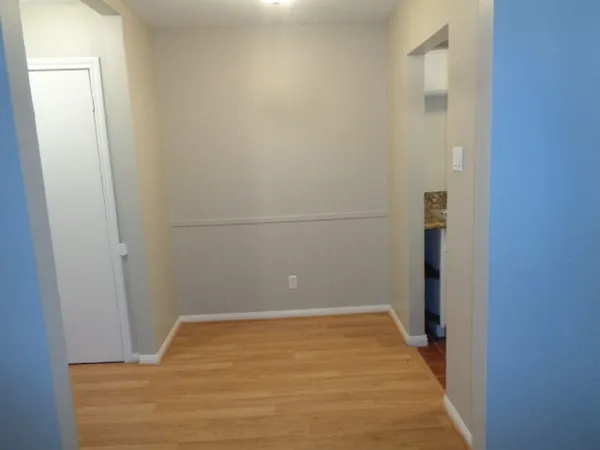 a view of empty room