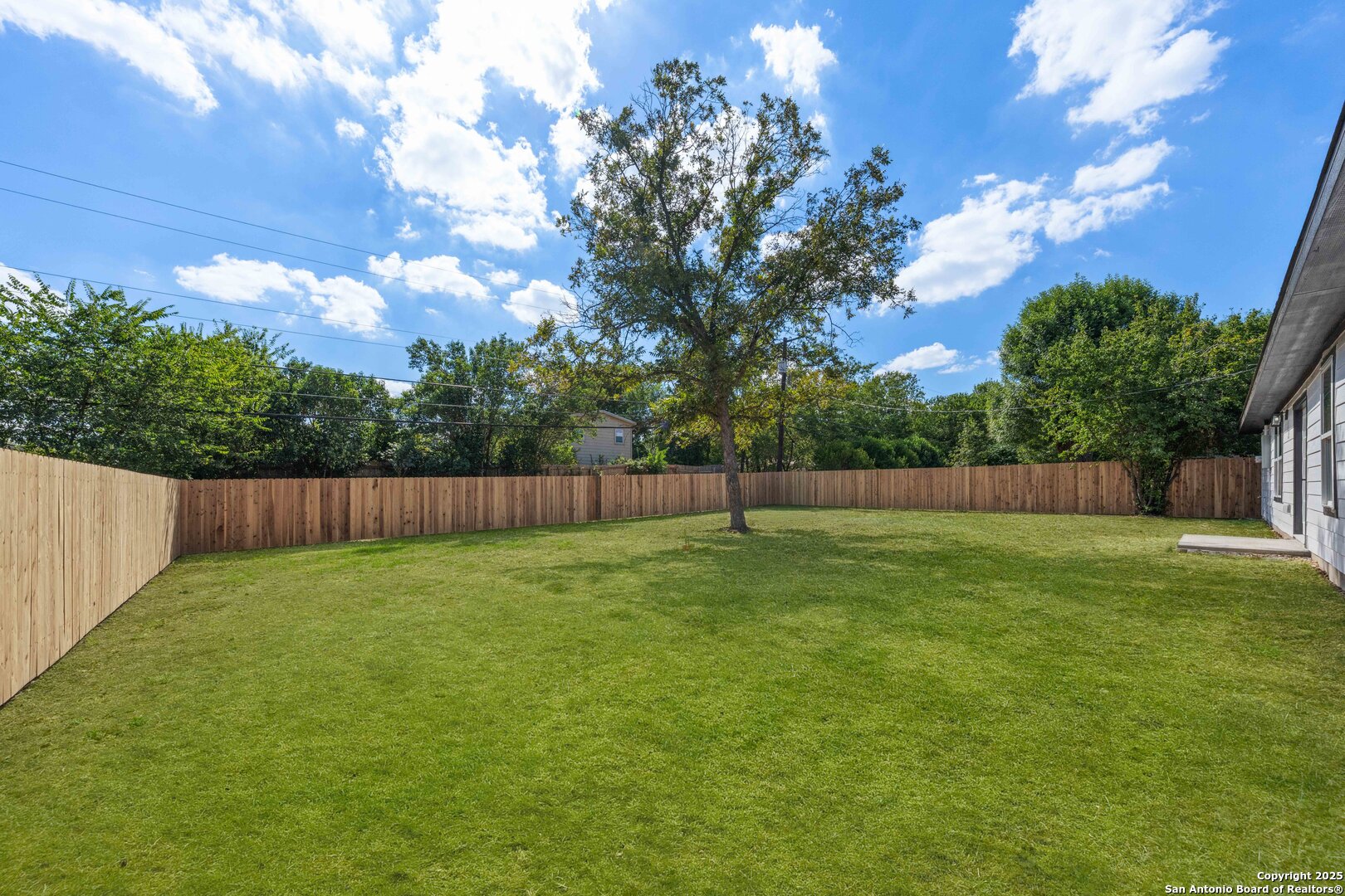 246 Sprucewood Lane San Antonio, TX 78216 - Photo 42 of 42 a backyard of a house with lots of green space