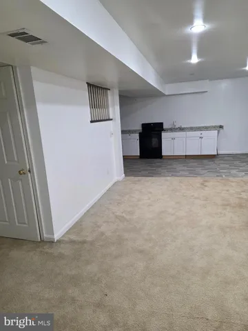 a view of empty room