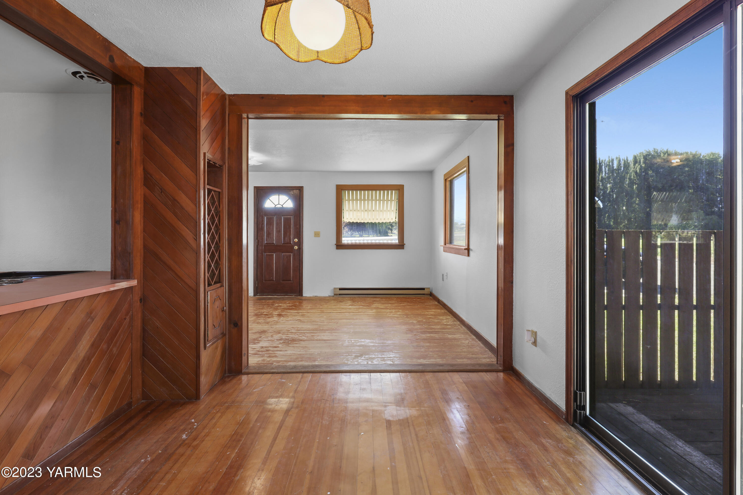17271 Summitview Road Cowiche, WA 98923 - Photo 11 of 20 a view of a room with wooden floor and windows