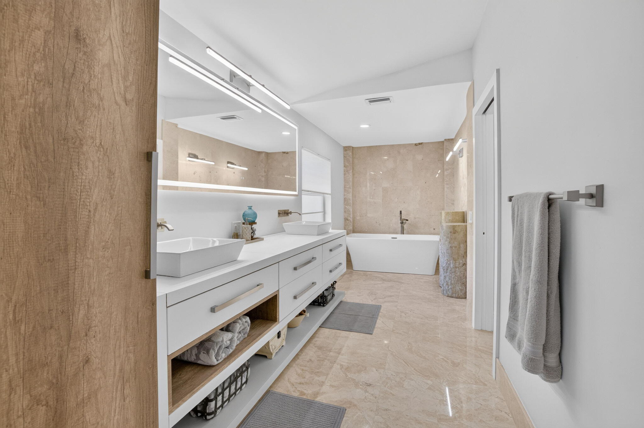 11845 Island Lakes Lane Boca Raton, FL 33498 - Photo 56 of 78 Primary bath built in linen closet