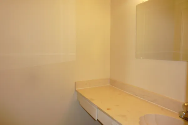 a bathroom with a sink