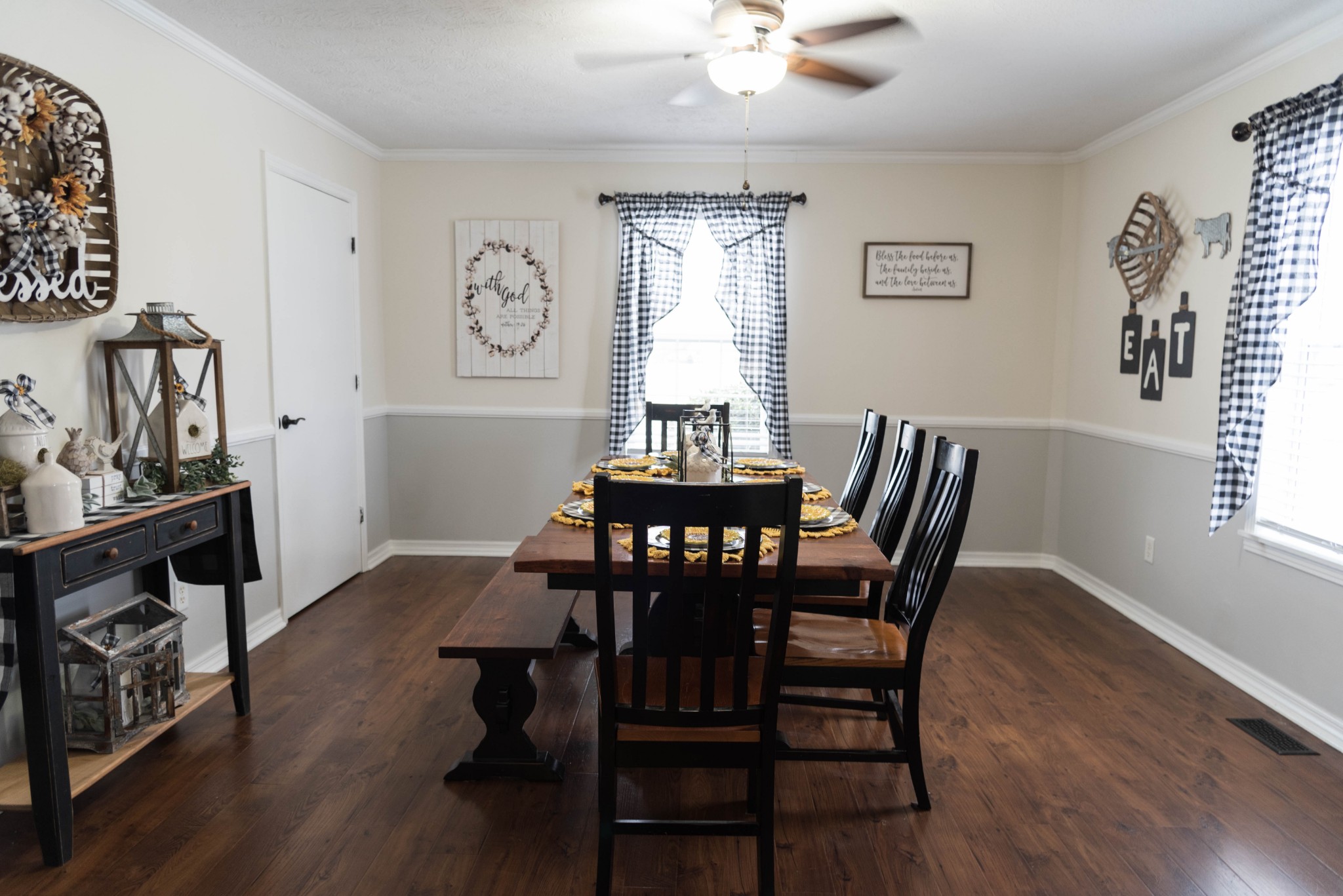 105 Biggs Road Cottontown, TN 37048 - Photo 15 of 40 a view of a dining room with furniture window and wooden floor