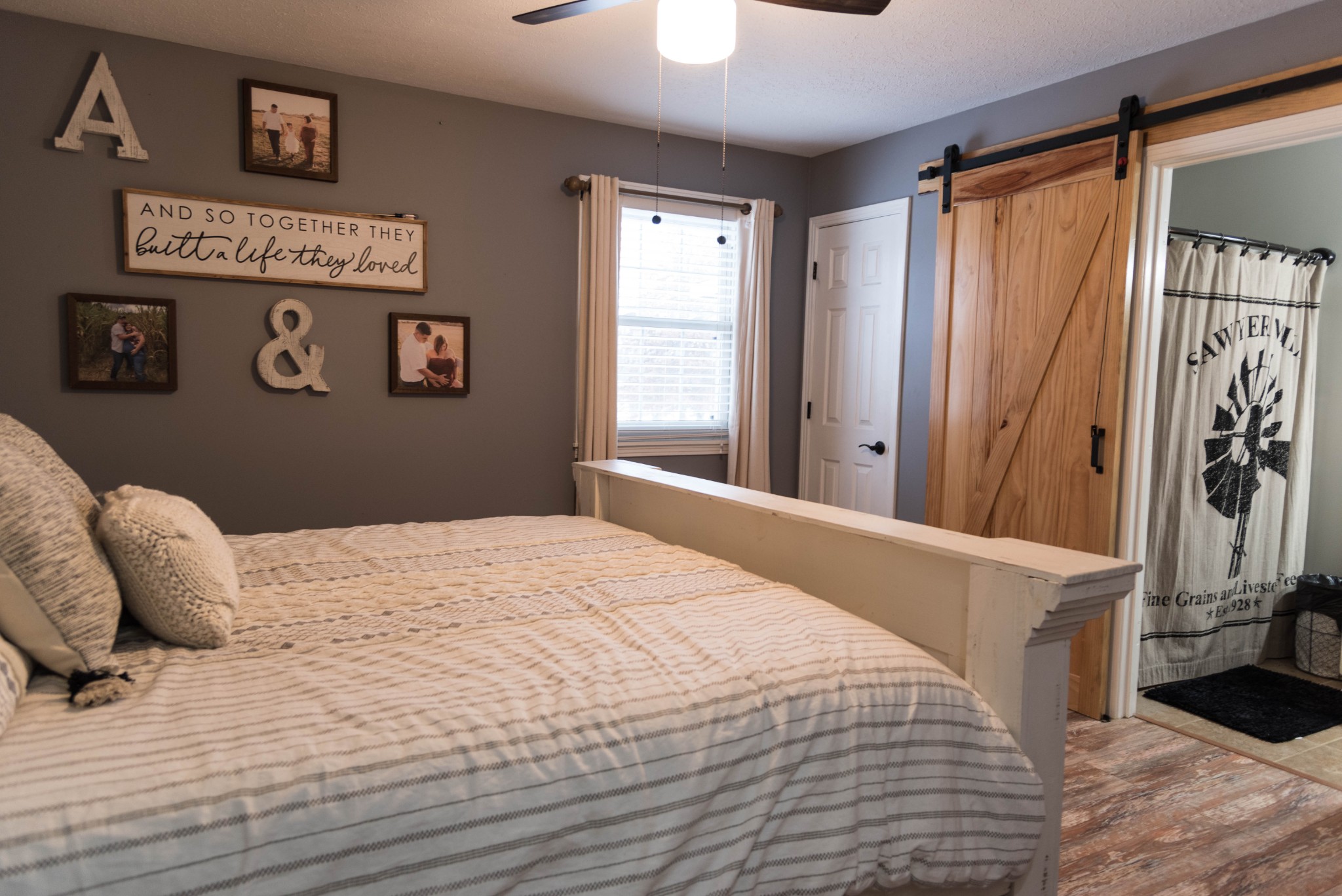 105 Biggs Road Cottontown, TN 37048 - Photo 30 of 40 a bedroom with a bed and a window