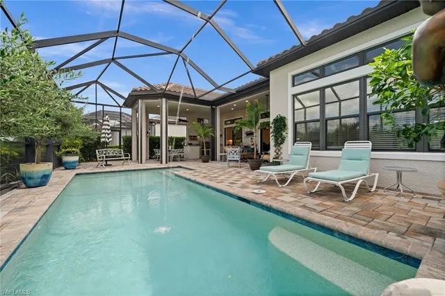 a house view with a sitting space garden view