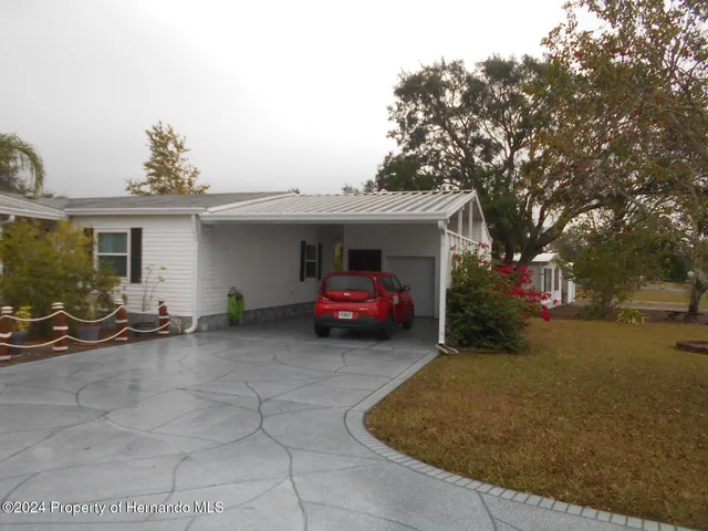 a car parked in front of house