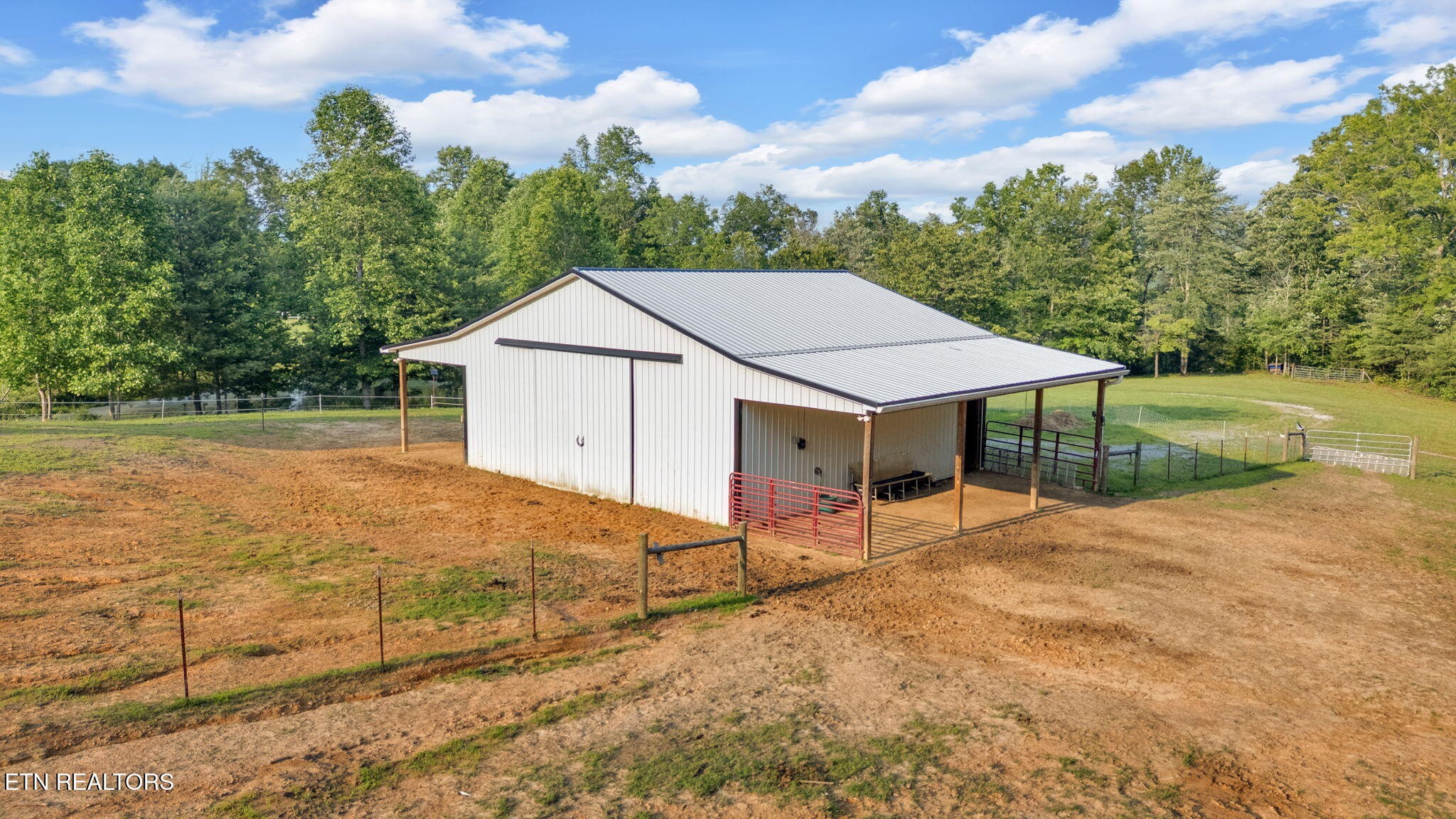 596 Clifty Creek Road Oakdale, TN 37829 - Photo 29 of 60 a house with trees in the background