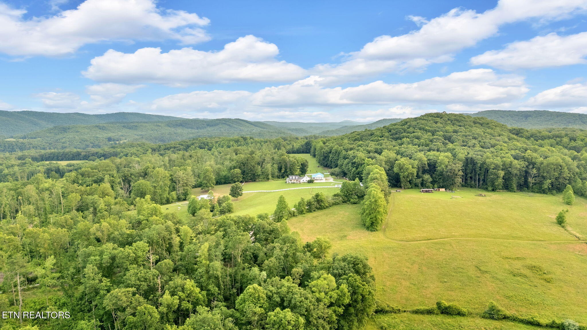 596 Clifty Creek Road Oakdale, TN 37829 - Photo 54 of 60 a view of a lake with a mountain in the background