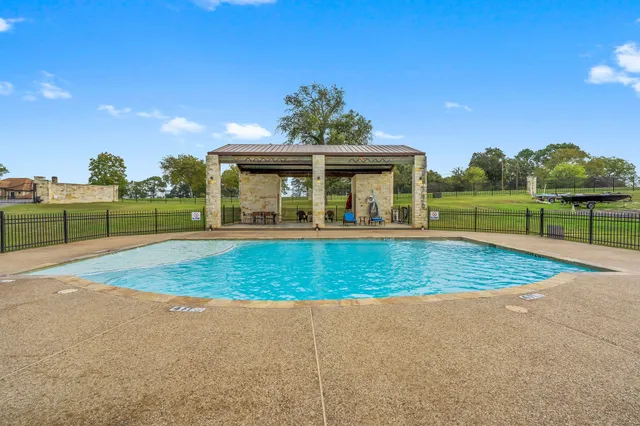 a view of outdoor space yard and swimming pool