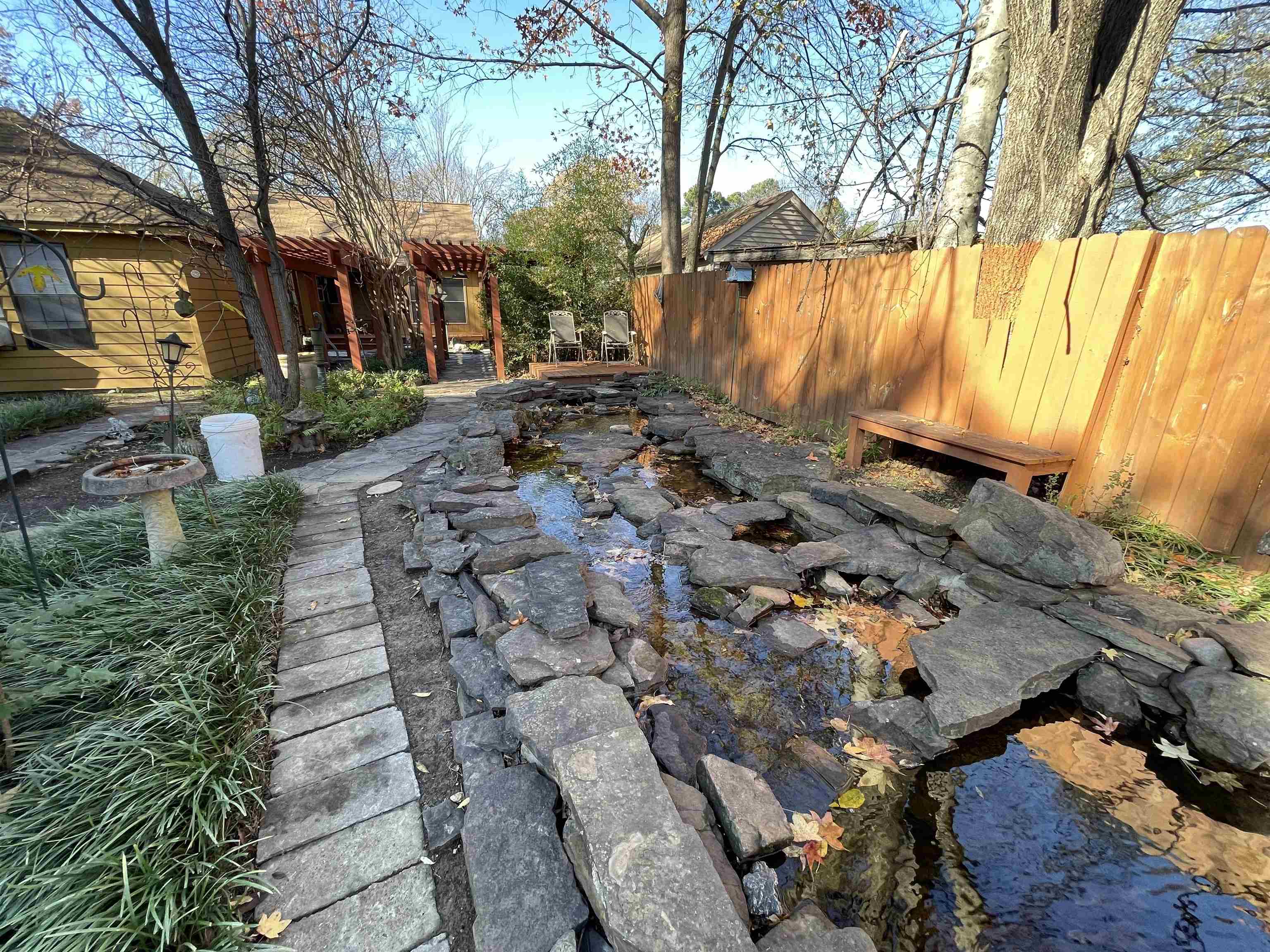 1020 Sandra Street Memphis, TN 38122 - Photo 32 of 40 a backyard of a house with outdoor seating