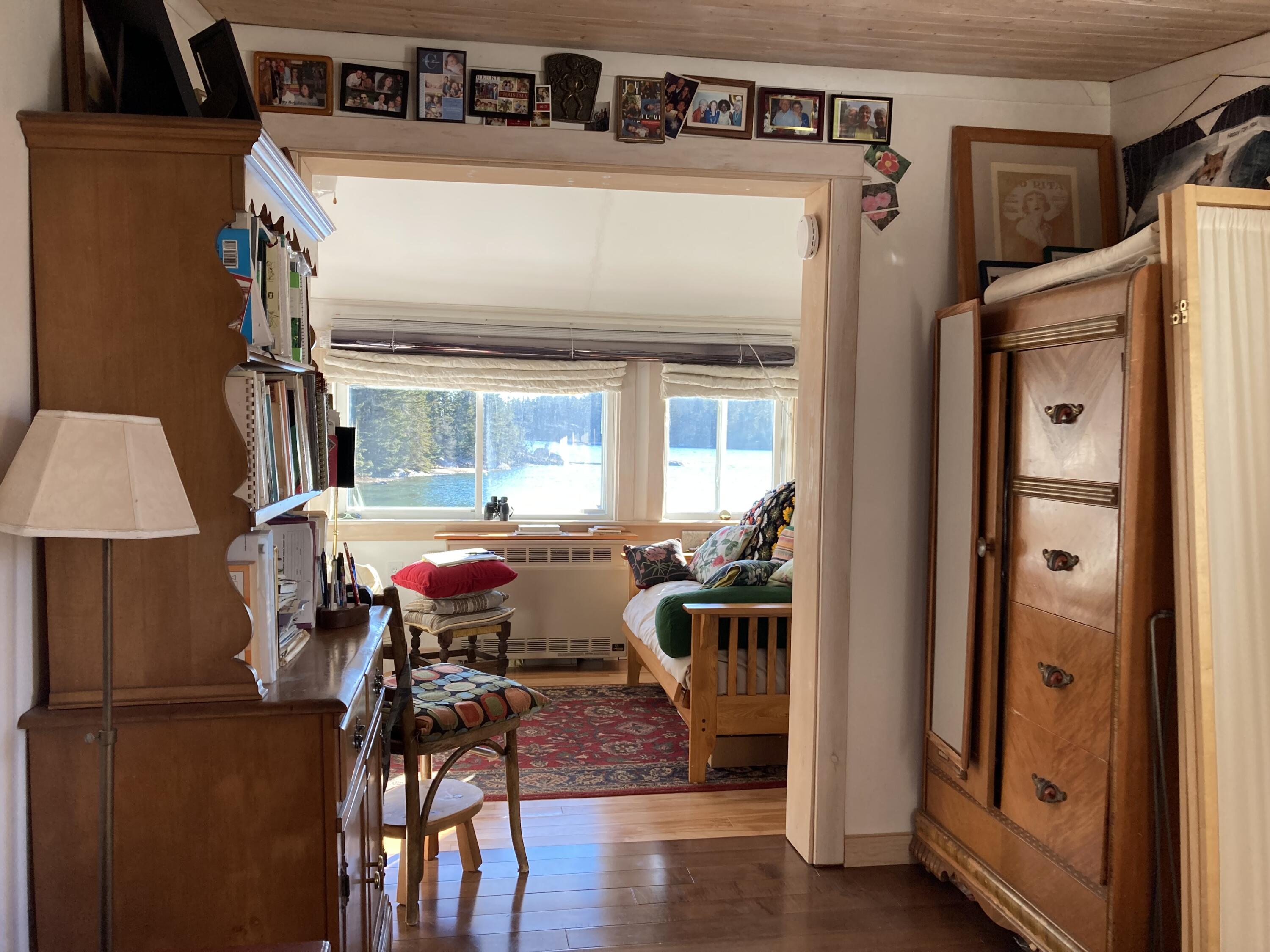 349 Oceanville Road Stonington, ME 04681 - Photo 11 of 16 From bedroom into living room.