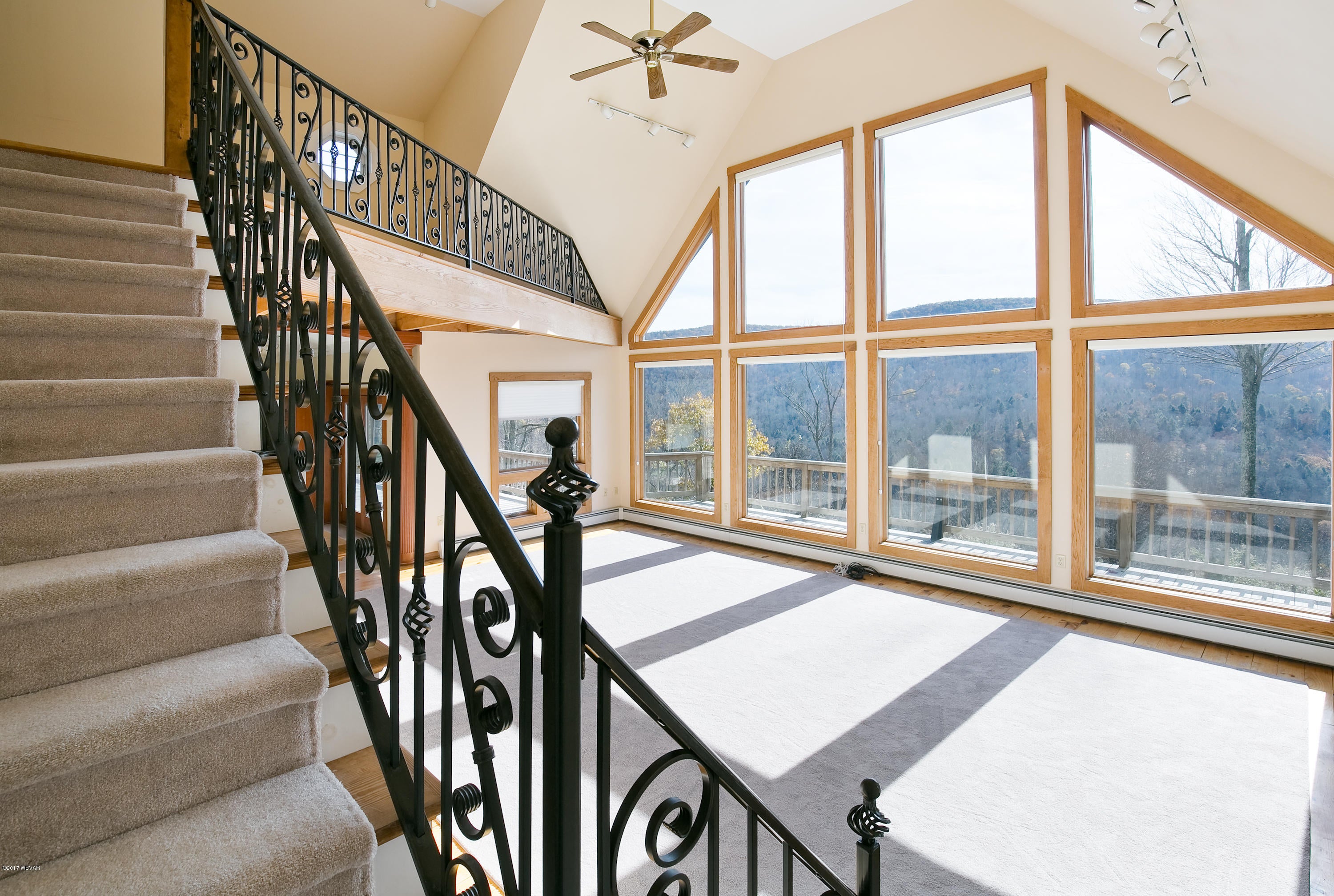 515 Logue Hill Road Trout Run, PA 17771 - Photo 20 of 41 Handcrafted Banister