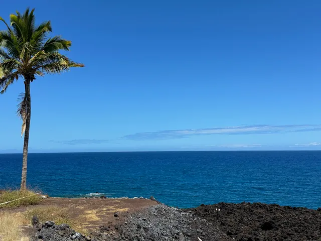 a view of an ocean beach