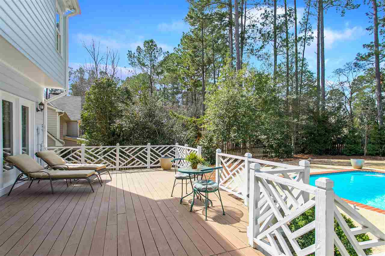 7102 Spring Ridge Road Cary, NC 27518 - Photo 23 of 25 ENORMOUS DECK OVERLOOKING THE POOL! PICTURE PERFECT!! DECK