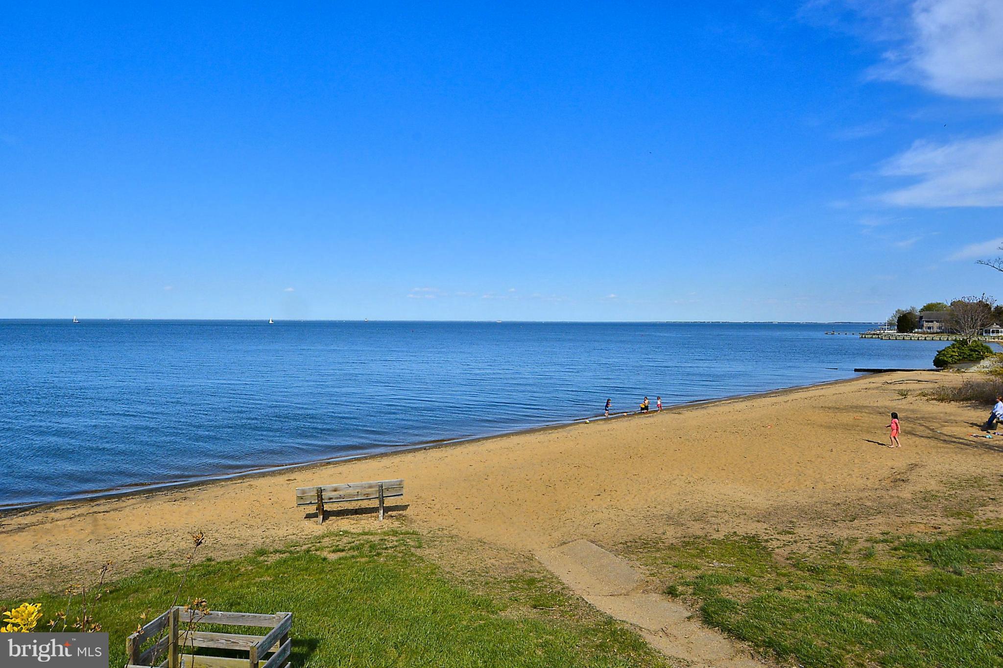 1149 Hampton Road Annapolis, MD 21409 - Photo 26 of 30 Community Beach and pier with launch area