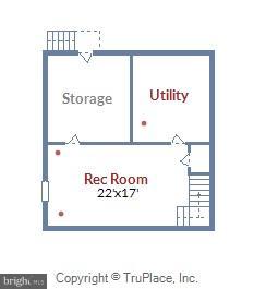 1149 Hampton Road Annapolis, MD 21409 - Photo 28 of 30 Lower level floorplan