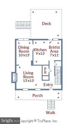 1149 Hampton Road Annapolis, MD 21409 - Photo 29 of 30 Main level floorplan