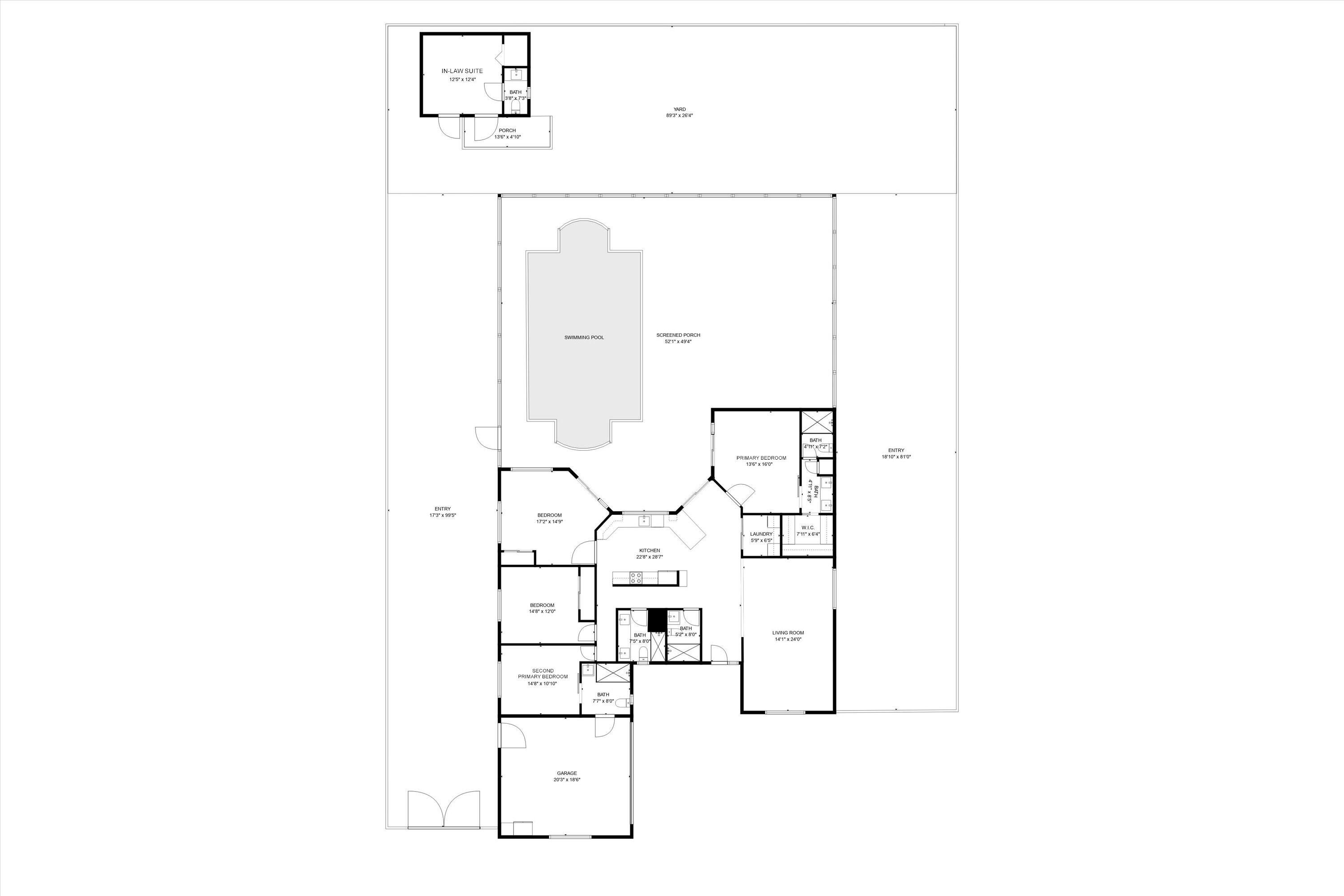 441 Northwest 53rd Street Boca Raton, FL 33487 - Photo 51 of 51 Floor Plan