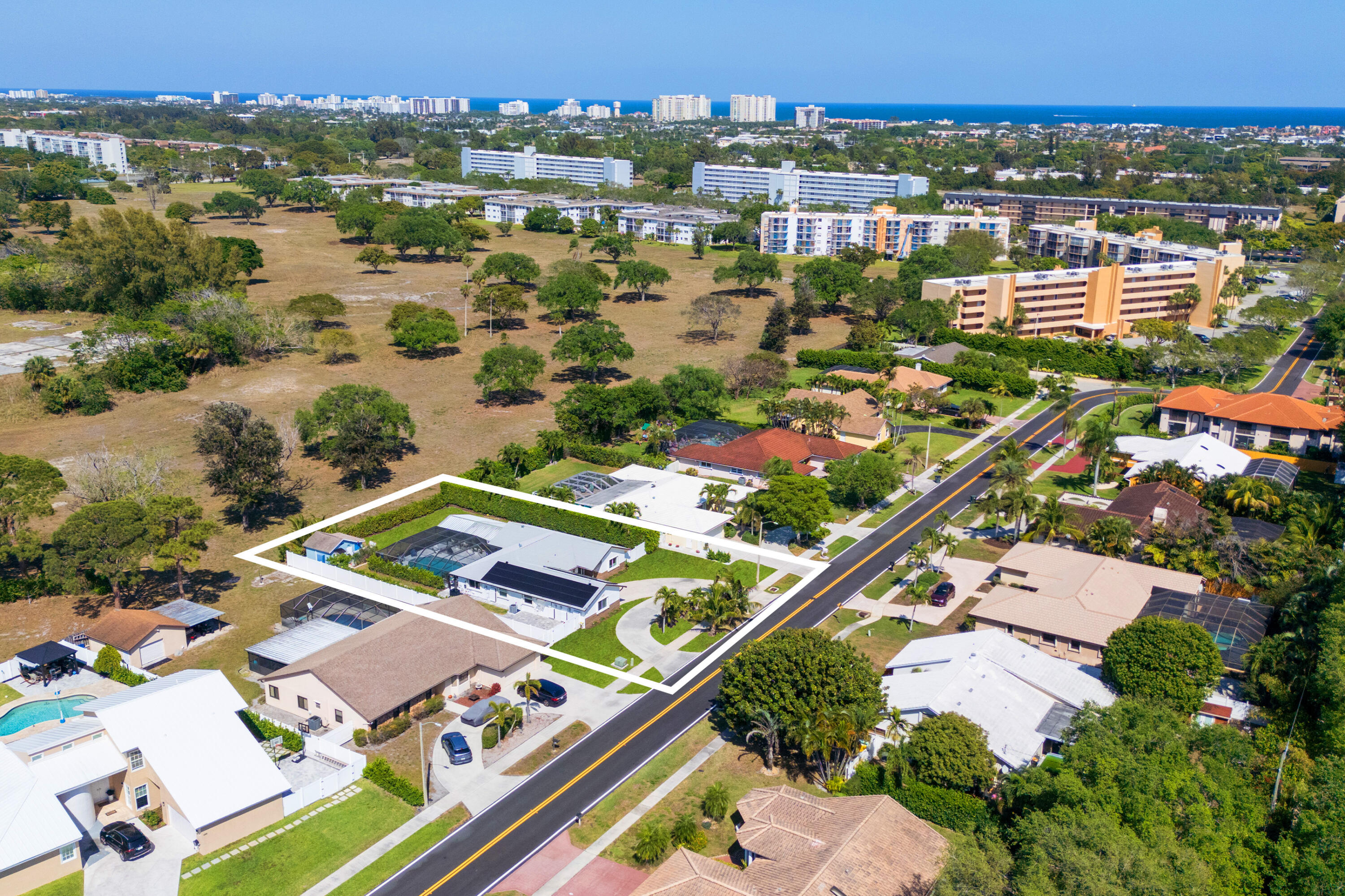 441 Northwest 53rd Street Boca Raton, FL 33487 - Photo 38 of 51 Aerial Ocean View