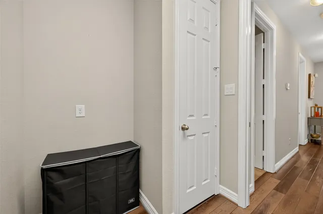 a view of walk in closet