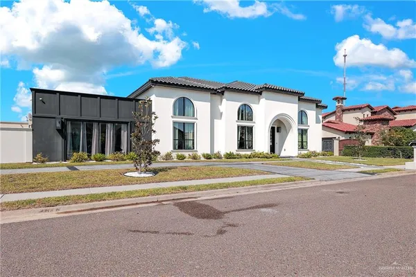 a view of a house with a entertaining space
