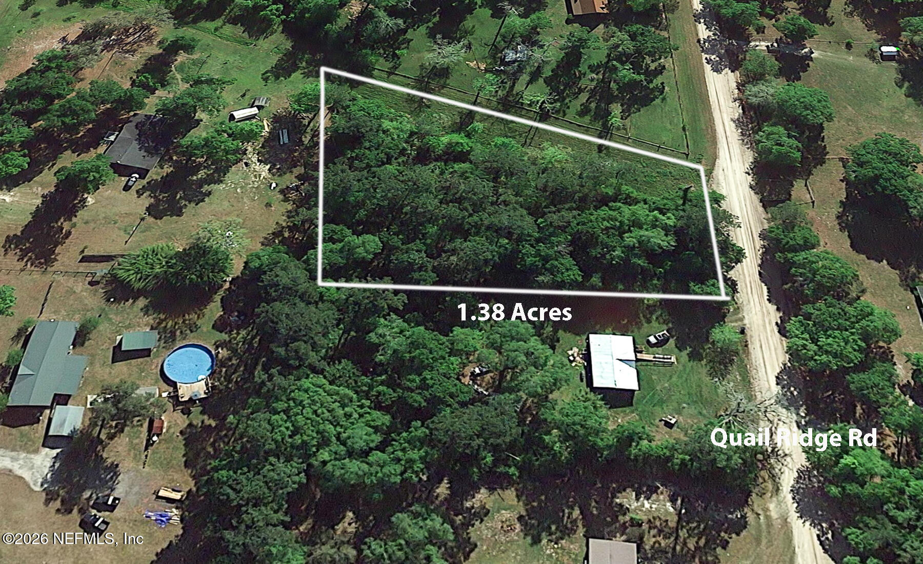 0 Quail Ridge Road Hilliard, FL 32046 - Photo 3 of 4 Ext Lot Side