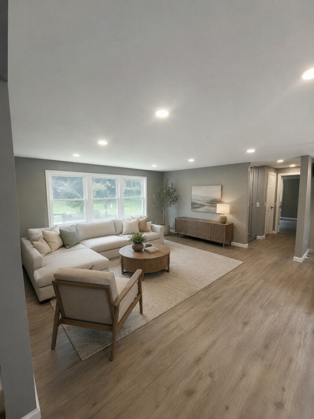 866 South Strong Road Strong, ME 04983 - Photo 10 of 30 Living Room with Renderings