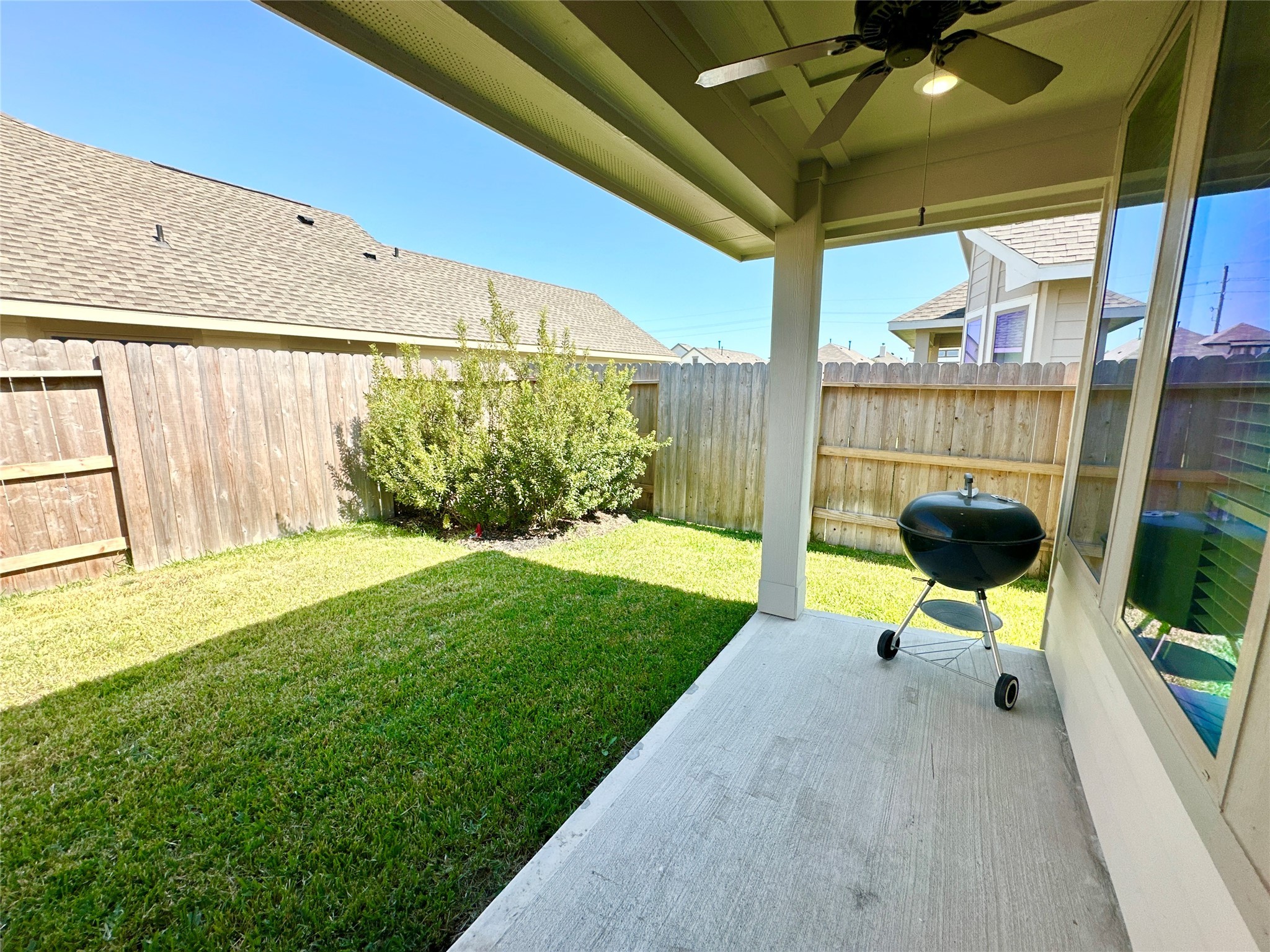 3308 Scarlet Tupelo Way Spring, TX 77386 - Photo 20 of 23 a view of a porch with furniture and garden